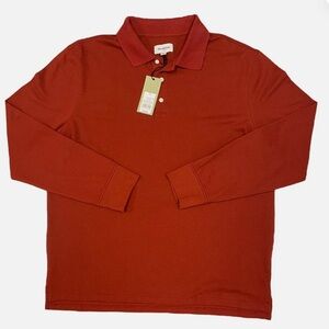Goodfellow & Co. Men’s Long Sleeve Casual Polo Shirt